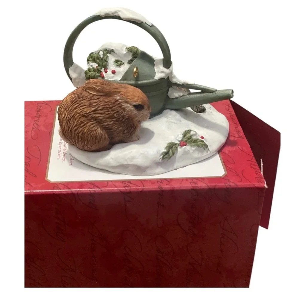 Hallmark Keepsake Ornament Snowy Garden Natures Sketchbook Marjolein Bastin 2000